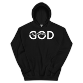 GOD IS IN CONTROL Hoodie - Black/White Letters (S-5XL)