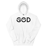 GOD IS IN CONTROL Hoodie - White/Black Letters (S-5XL)